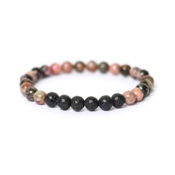 Black Rhodonite Vitality Bracelet