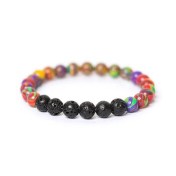 Red Cosmic Diffuser Vitality Bracelet