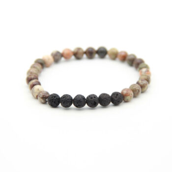 Flower Agate Diffuser Anti Vitality Bracelet