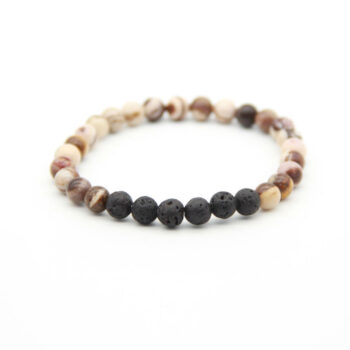 Zebra Gemstone Diffuser Anti Vitality Bracelet